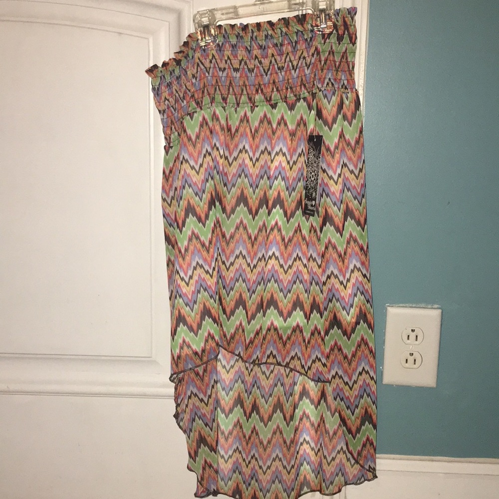 Sequin Hearts Skirt